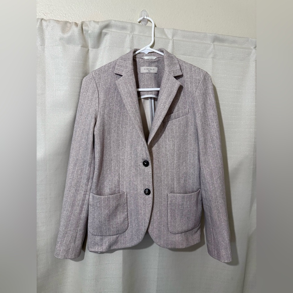Circle 1901 Classic Women's Gray Blazer in size UK 10 - Picture 7 of 12